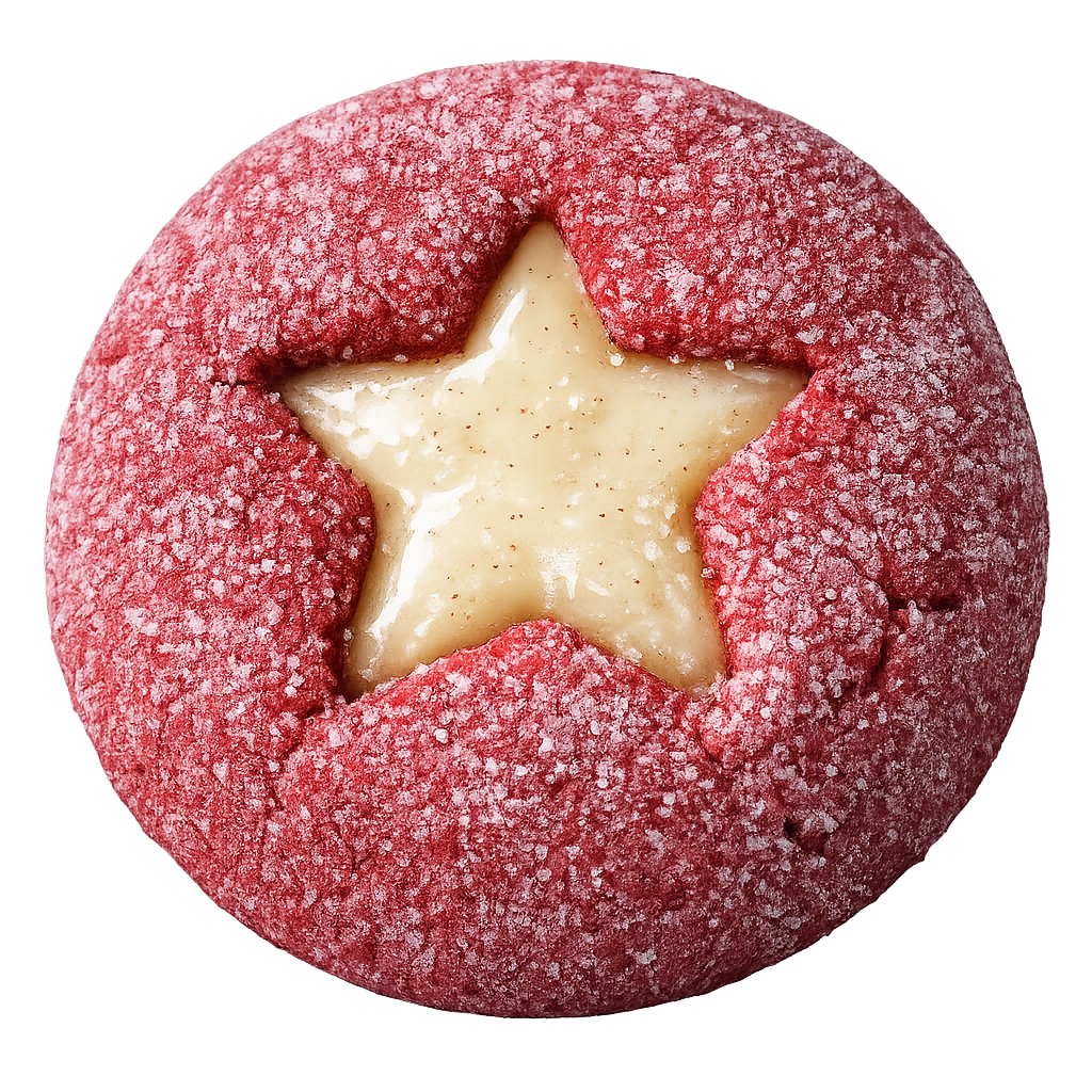Red Velvet Vanilla real cookie photo